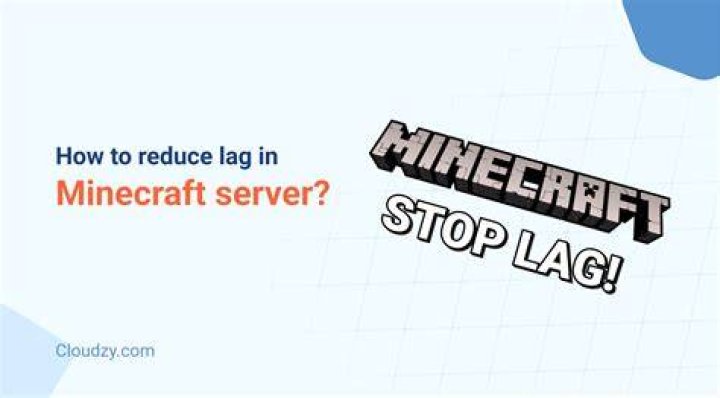 How to reduce minecraft server lag