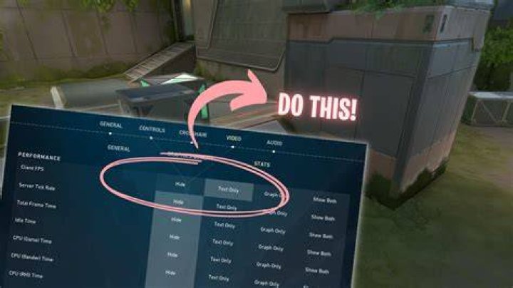 How to see fps on valorant