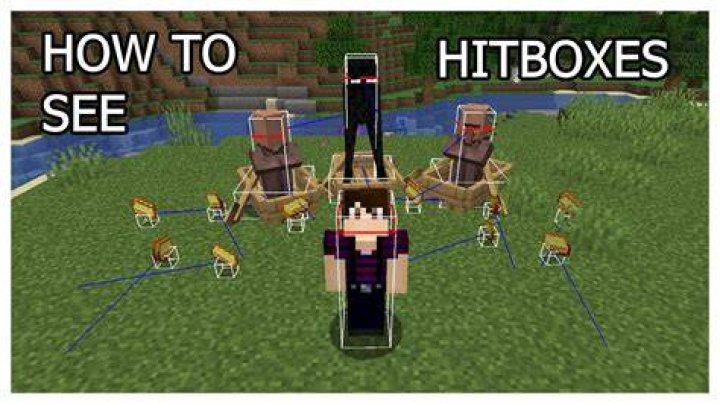 How to see hitbox in minecraft