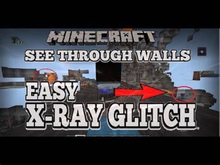 How to see through walls in minecraft