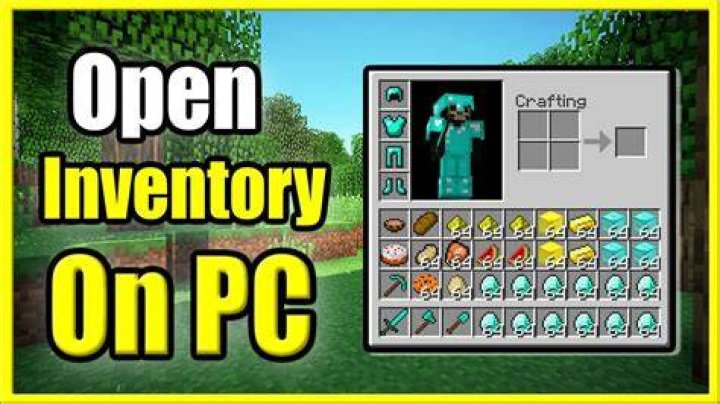 How to see your inventory in minecraft
