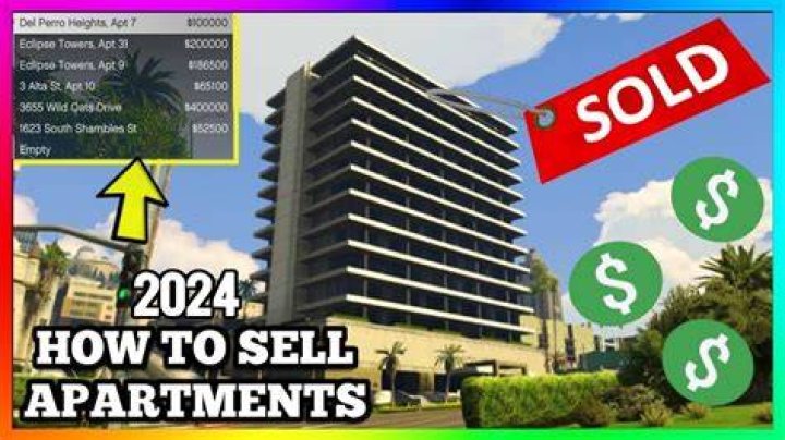 How to sell an apartment in gta