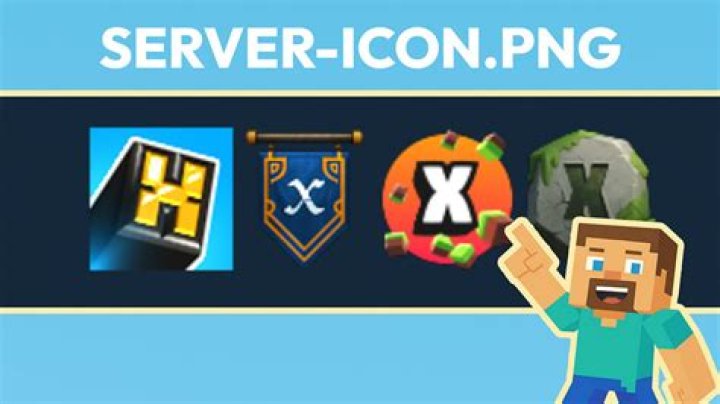How to set a minecraft server icon