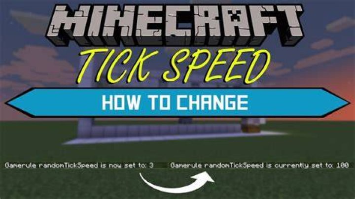 How to set tick speed in minecraft