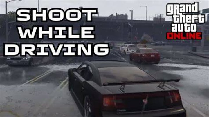 How to shoot while driving gta 5
