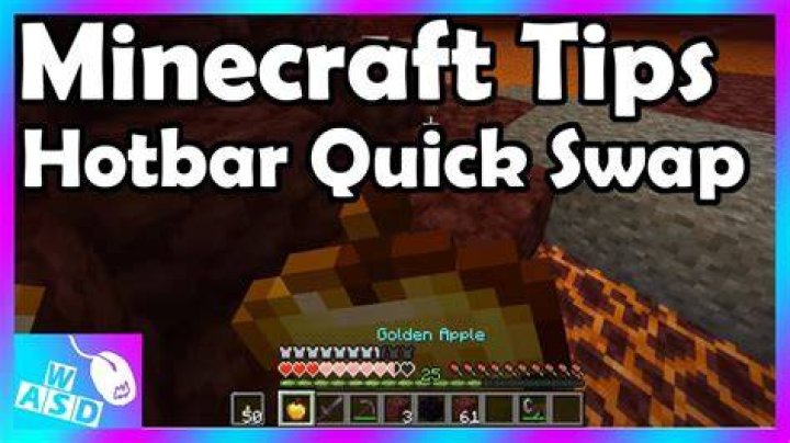 How to show hotbar in minecraft