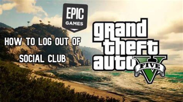 How to sign out of social club on gta 5 pc