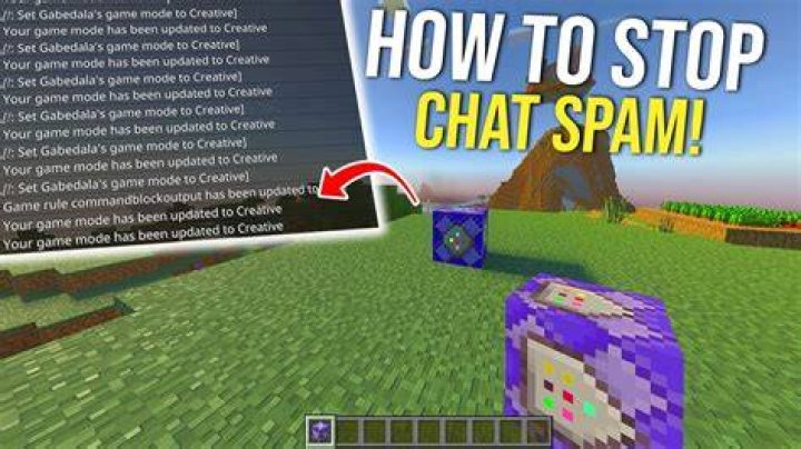 How to spam chat in minecraft