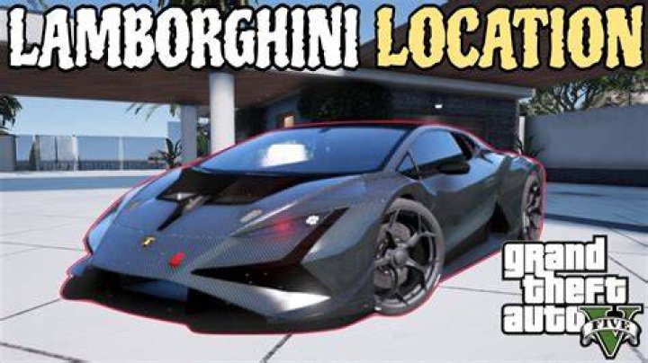 How to spawn a lamborghini in gta v
