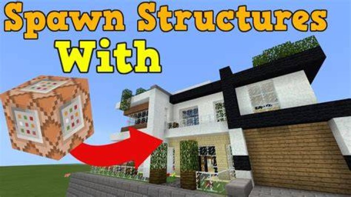 How to spawn blocks in minecraft