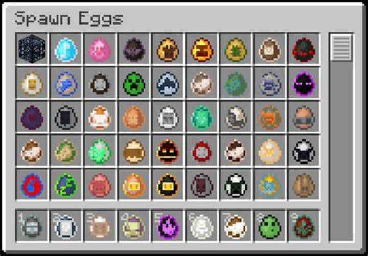How to spawn eggs in minecraft