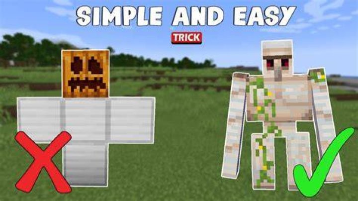 How to spawn iron golem in minecraft