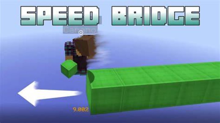 How to speed bridge in minecraft ps4