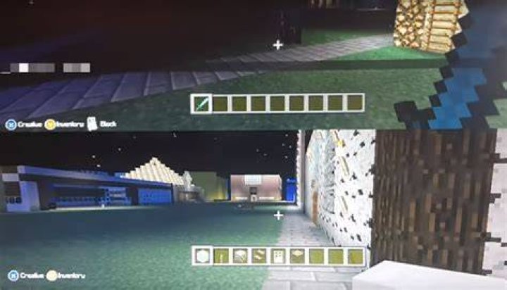 How to split screen on minecraft ps4