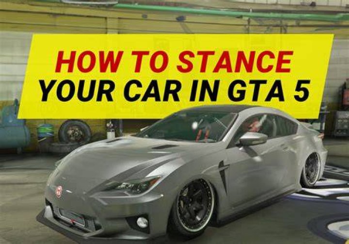 How to stance your car in gta 5 2021
