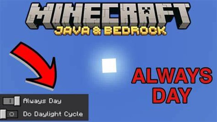 How to stop daylight cycle in minecraft