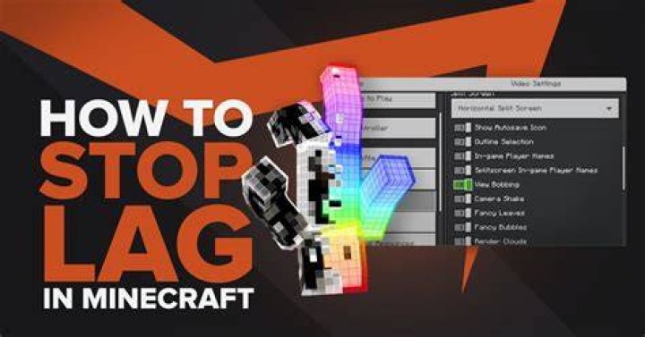 How to stop lag on minecraft