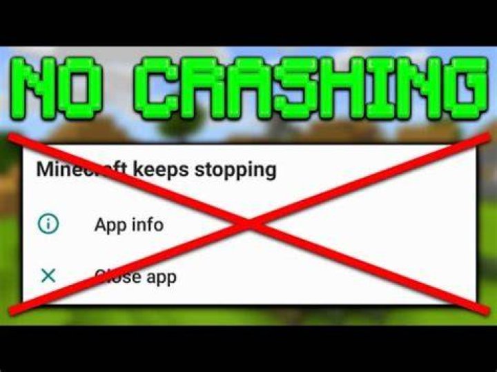 How to stop minecraft pe from crashing