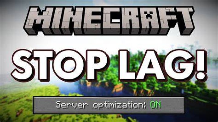 How to stop minecraft server lag