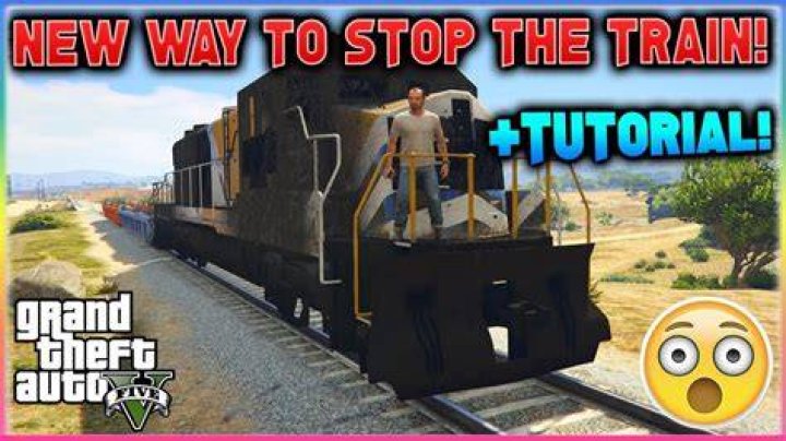 How to stop the train in gta 5