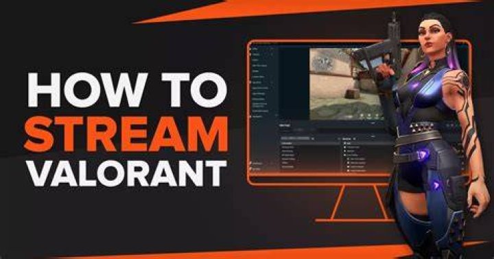 How to stream valorant on streamlabs