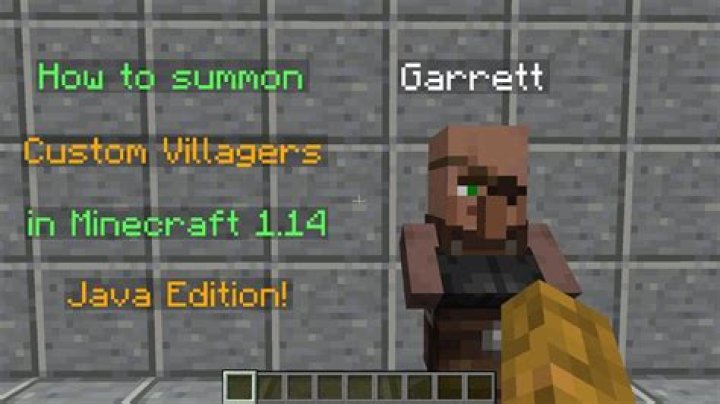 How to summon specific villagers in minecraft