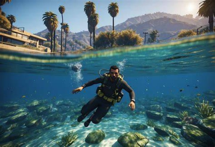 How to swim in gta 5