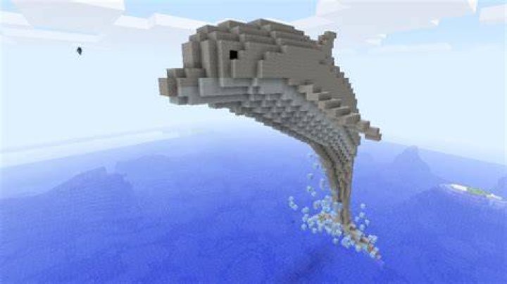 How to swim with dolphins minecraft