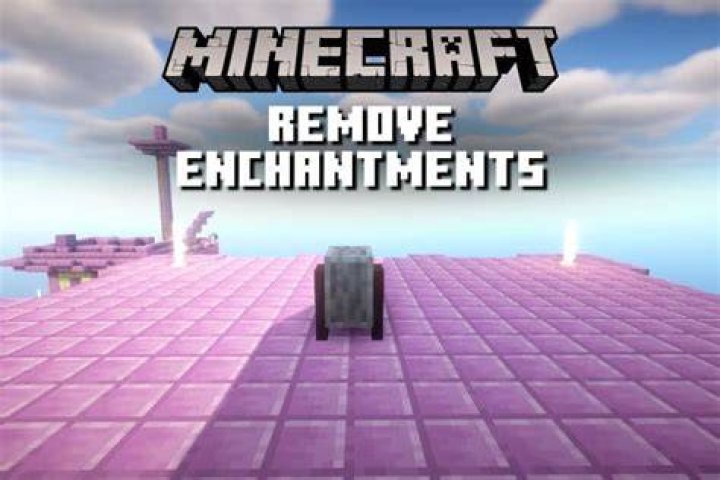 How to take off enchantments in minecraft