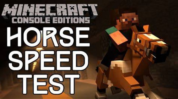 How to tell horse speed minecraft