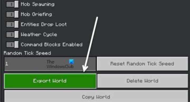 How to transfer a minecraft world