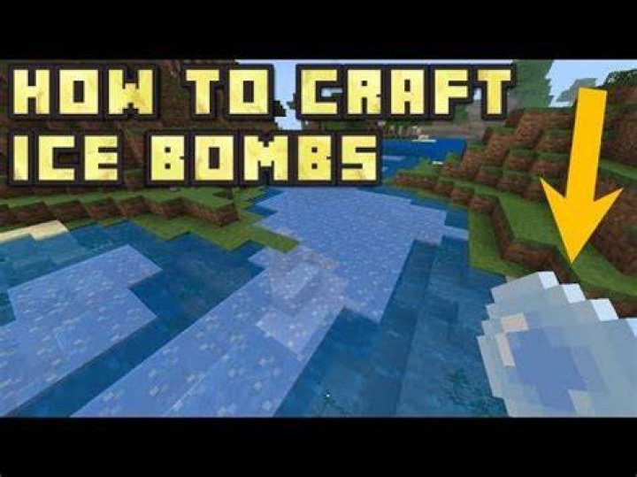 How to turn ice into water minecraft