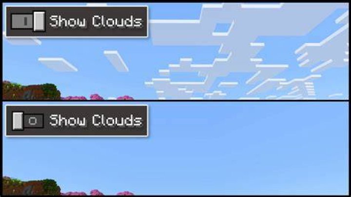 How to turn off clouds in minecraft