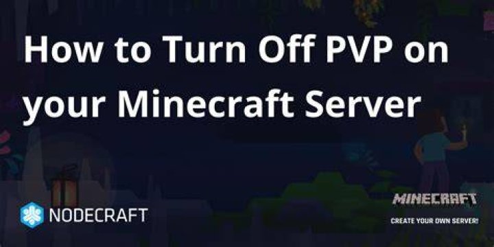 How to turn off pvp in minecraft