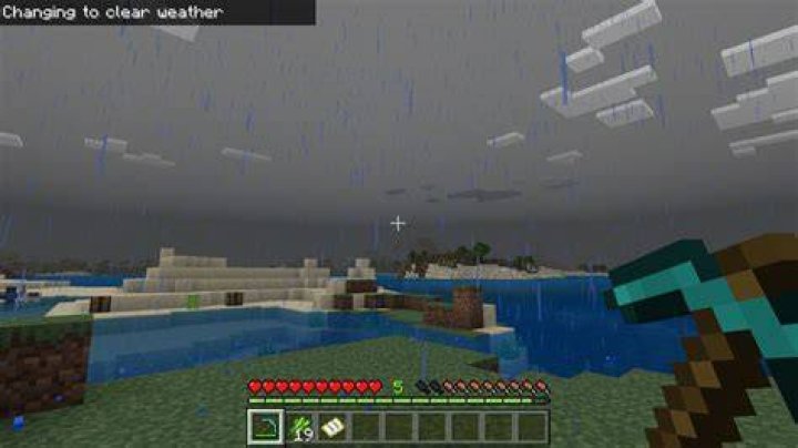 How to turn off rain in minecraft
