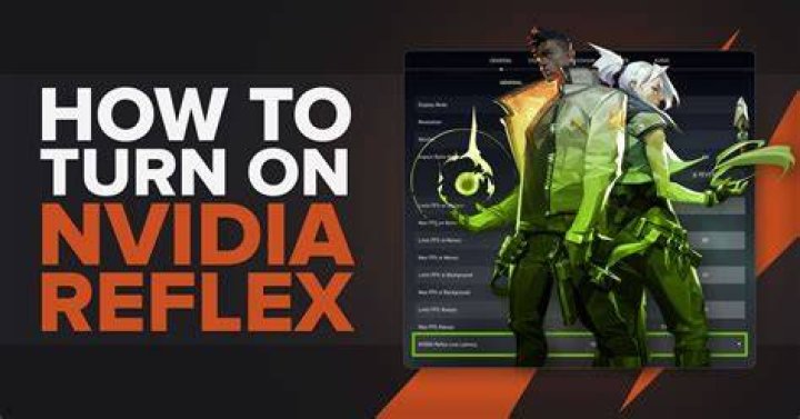 How to turn on nvidia reflex valorant