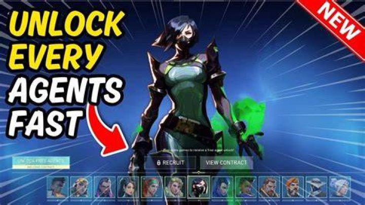 How to unlock agents in valorant fast