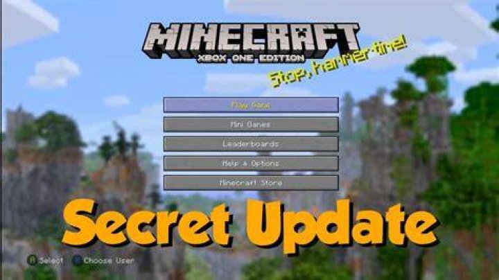 How to update minecraft on xbox one