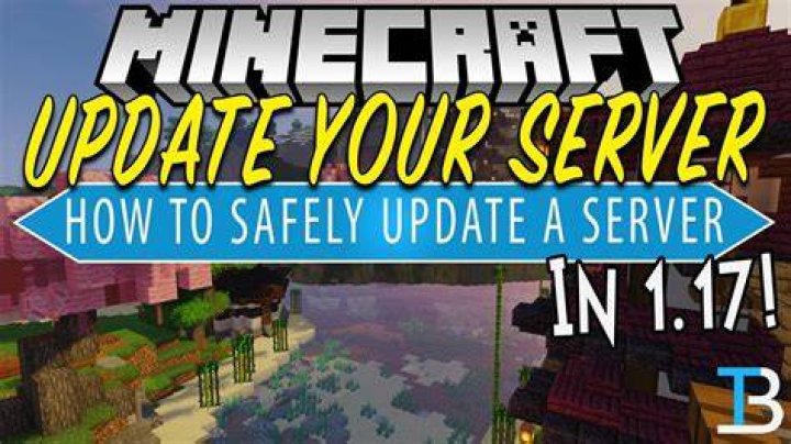 How to update minecraft server to 1.17