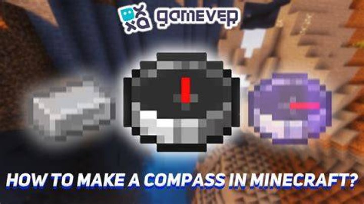How to use a compass in minecraft