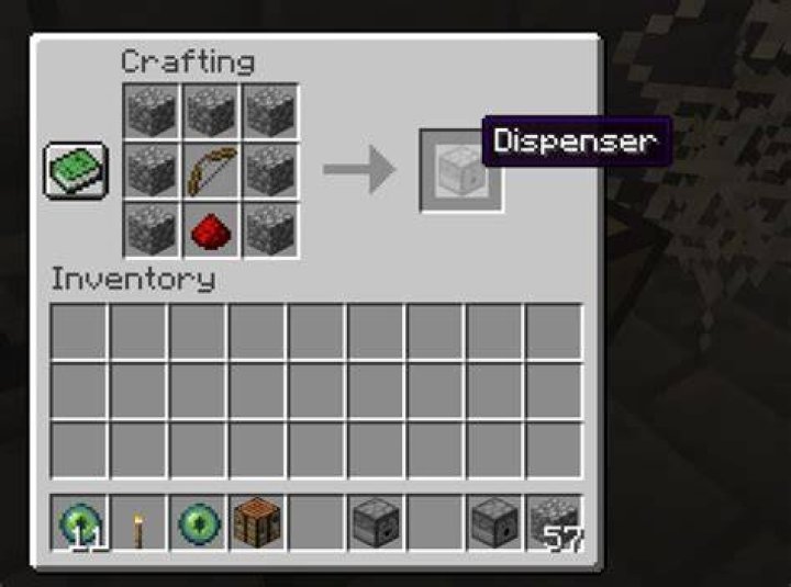 How to use a dispenser in minecraft