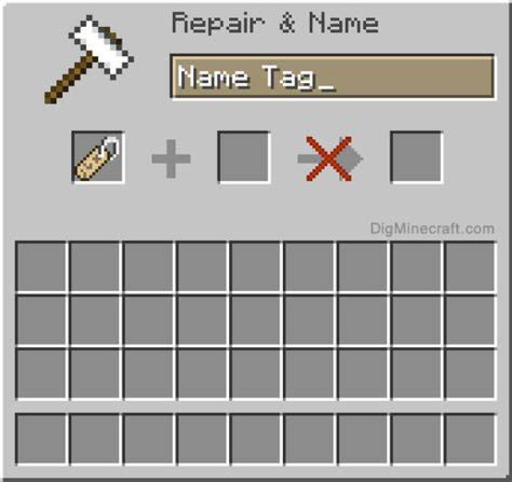How to use a nametag in minecraft