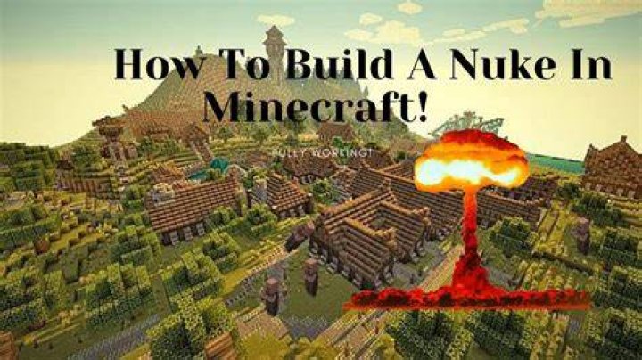 How to use a nuke in minecraft