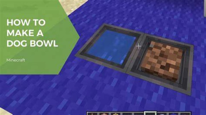 How to use bowls in minecraft
