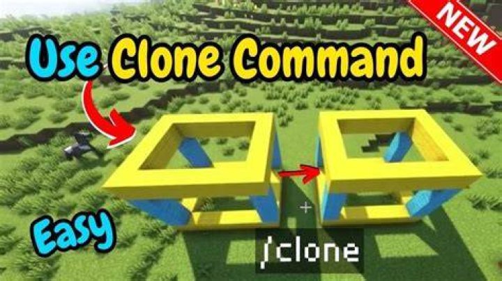 How to use clone command in minecraft