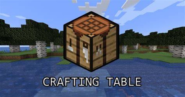 How to use crafting table minecraft