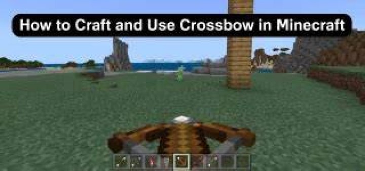 How to use crossbow in minecraft