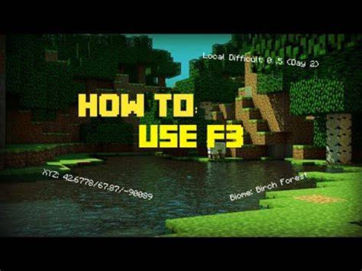 How to use f3 in minecraft