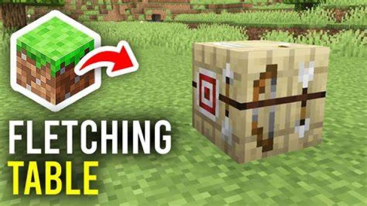 How to use fletching table in minecraft