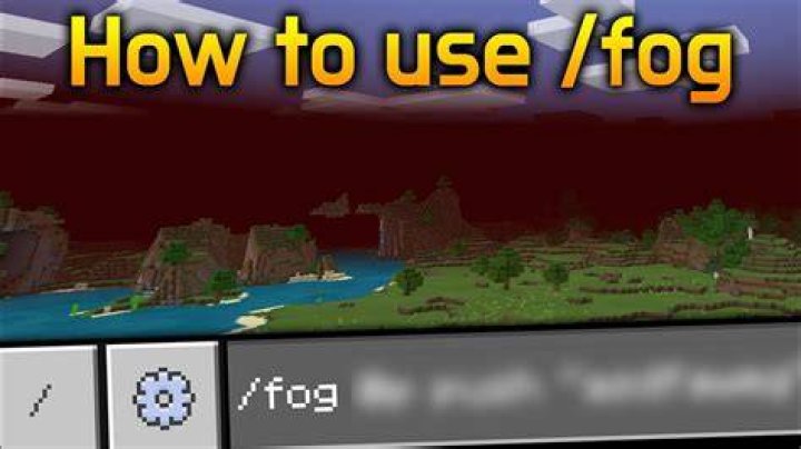 How to use fog command minecraft